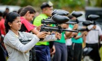 Practice and improve Paintball at home